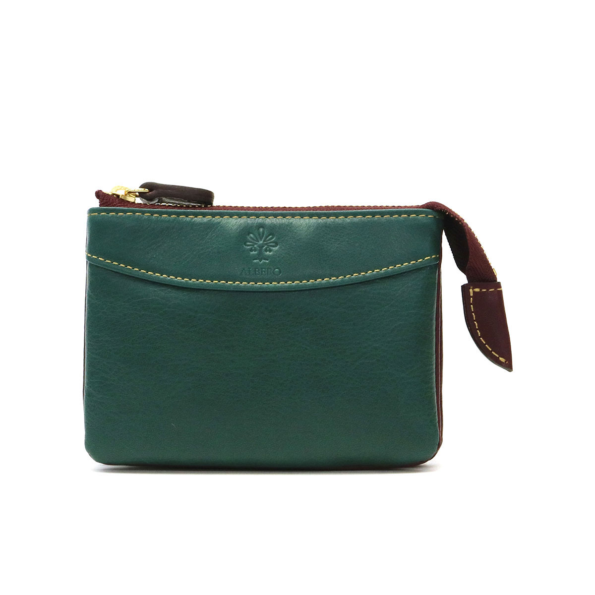 アルベロ 財布 ALBERO ミニ財布 小さい コンパクト レディース ファスナー 本革 LYON2 リヨン2 日本製 4400