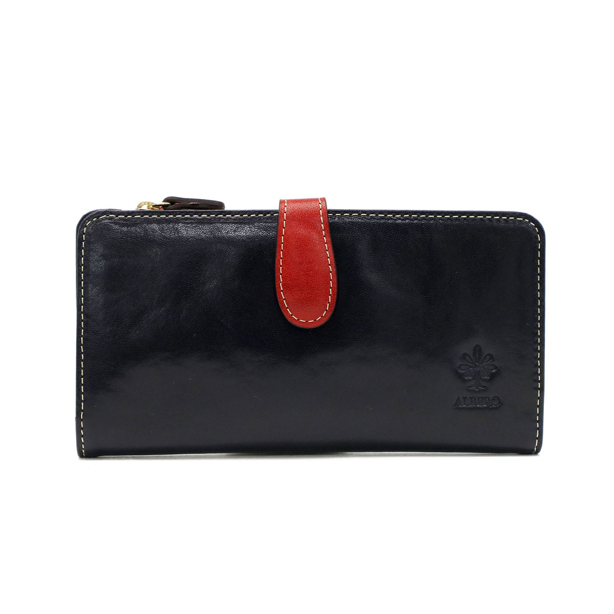 アルベロ 長財布 ALBERO 財布 PIERROT ピエロ 二つ折り 小銭入れ 薄い 薄型 スリム 本革 革 レザー ウォレットおしゃれ かわいい ナチュラル ブランド レディース 6431