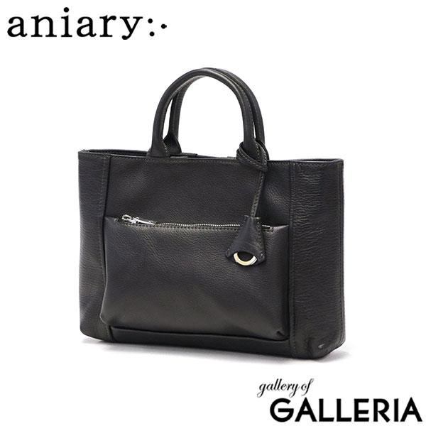 aniary アニアリトートバッグ バッグ シュリンクレザー Shrink Leather トート ミニトートバッグ 小さめ通勤 薄マチ ビジネス 本革 革 レザー ブランド メンズ レディース 07-02010 新作 2020