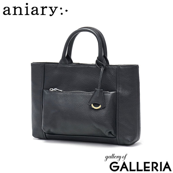 aniary アニアリトートバッグ バッグ シュリンクレザー Shrink Leather トート ミニトートバッグ 小さめ通勤 薄マチ ビジネス 本革 革 レザー ブランド メンズ レディース 07-02010 新作 2020