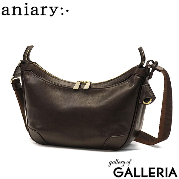 正規取扱店 アニアリ ショルダーバッグ aniary Antique Leather バッグ A5 斜めがけ レザー 本革 日本製 メンズ レディース 01-03008