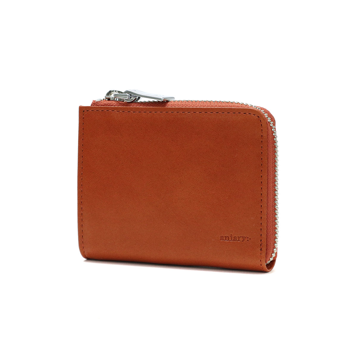 正規取扱店 アニアリ 財布 aniary Antique Leather L Zip Bill Holder 小銭入れ 小さい コンパクト ミニ財布 二つ折り 革 本革 L字ファスナー 日本製 メンズ レディース 01-20018