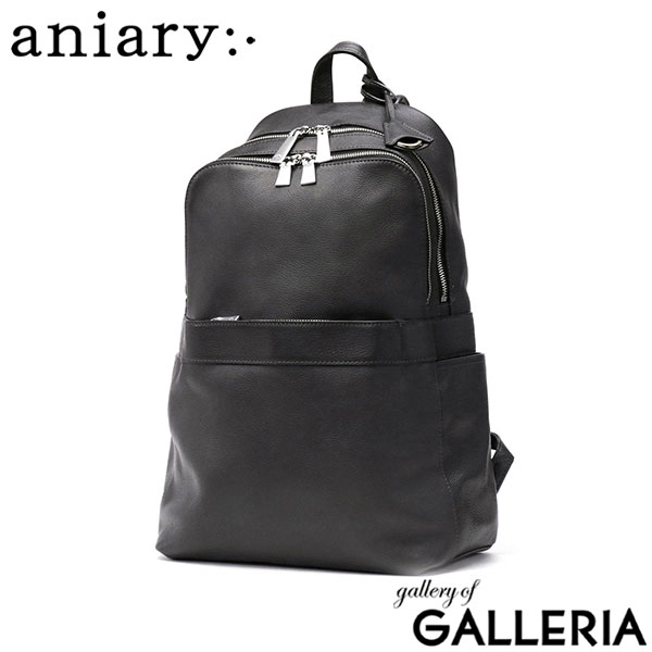 正規取扱店 アニアリ リュック aniary Shrink Leather Backpack シュリンクレザー バックパック 通勤 ビジネス 本革 レザー A4 日本製 メンズ レディース 07-05001