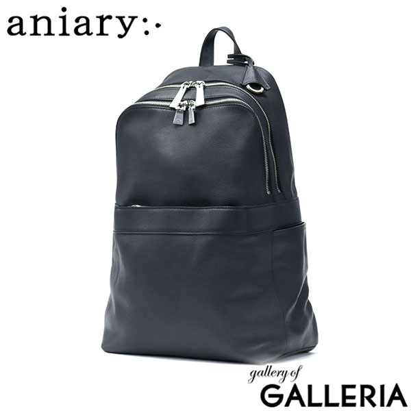 正規取扱店 アニアリ リュック aniary Shrink Leather Backpack シュリンクレザー バックパック 通勤 ビジネス 本革 レザー A4 日本製 メンズ レディース 07-05001