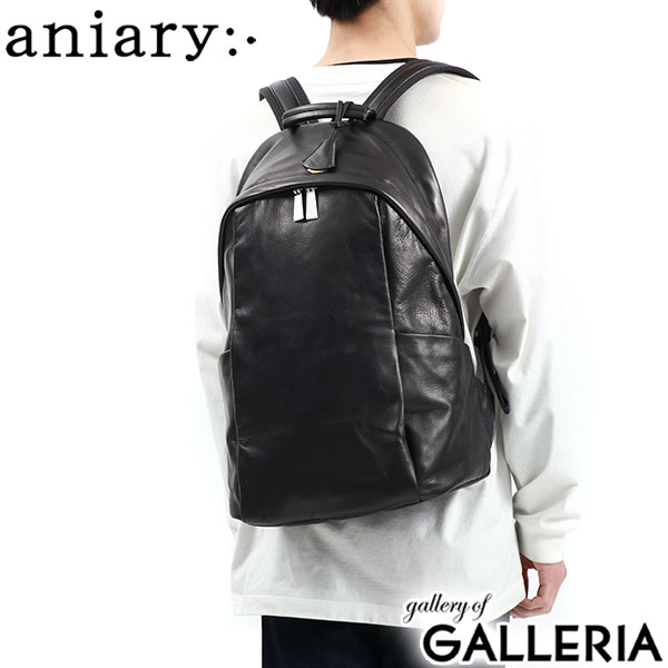 正規取扱店 アニアリ リュック aniary Reality Leather バックパック リュックサック デイパック 革 レザー A4 大容量 軽量 シンプル 日本製 メンズ レディース 28-05000