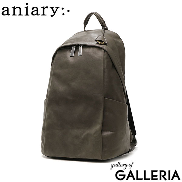 正規取扱店 アニアリ リュック aniary Reality Leather バックパック リュックサック デイパック 革 レザー A4 大容量 軽量 シンプル 日本製 メンズ レディース 28-05000
