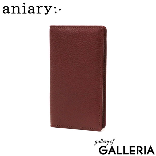 正規取扱店 アニアリ カードケース aniary Shrink Leather シュリンクレザー ミニ財布 財布 小銭入れなし ミニ 薄い スリム 軽量 レザー 本革 メンズ レディース 日本製 07-20020 新作2023