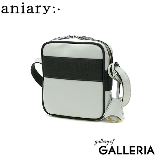 正規取扱店 アニアリ ショルダーバッグ メンズ レディース 斜めがけ aniary バッグ ブランド 小さめ 軽量 かっこいい 大人 本革 革 日本製 ミニショルダー おしゃれ 黒 シンプル F-Film Leather 32-03000