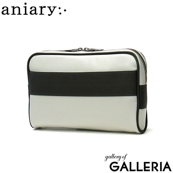 正規取扱店 アニアリ クラッチバッグ メンズ レディース 本革 aniary ブランド 小さめ A5 手持ち 普段使い レザー 軽量 ユニセックス ダブルジップ 耐水性 耐熱性 日本製 F-Film Leather 32-08000