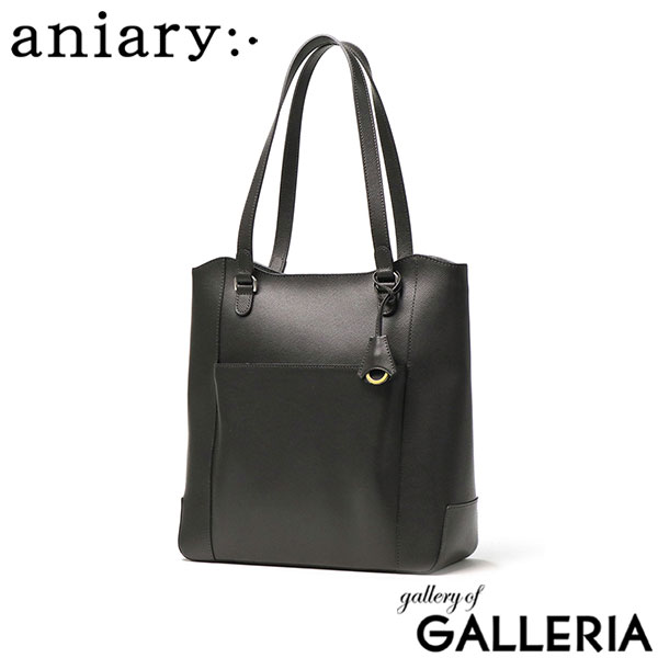 正規取扱店 アニアリ トートバッグ メンズ レディース A4 大きめ ファスナー付き ブランド aniary トート バッグ 本革 革 レザー 縦型 縦 軽量 軽い 自立 通勤 ビジネス 耐水 エス-フィルムレザー 33-02000