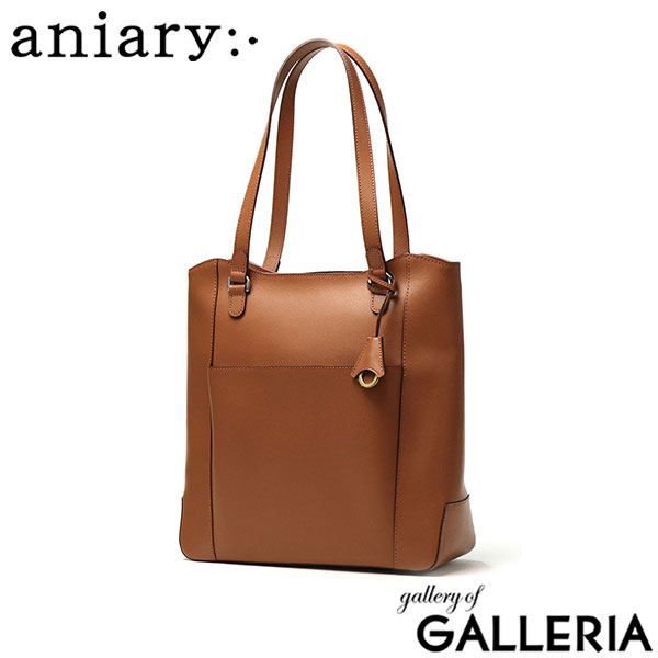 正規取扱店 アニアリ トートバッグ メンズ レディース A4 大きめ ファスナー付き ブランド aniary トート バッグ 本革 革 レザー 縦型 縦 軽量 軽い 自立 通勤 ビジネス 耐水 エス-フィルムレザー 33-02000