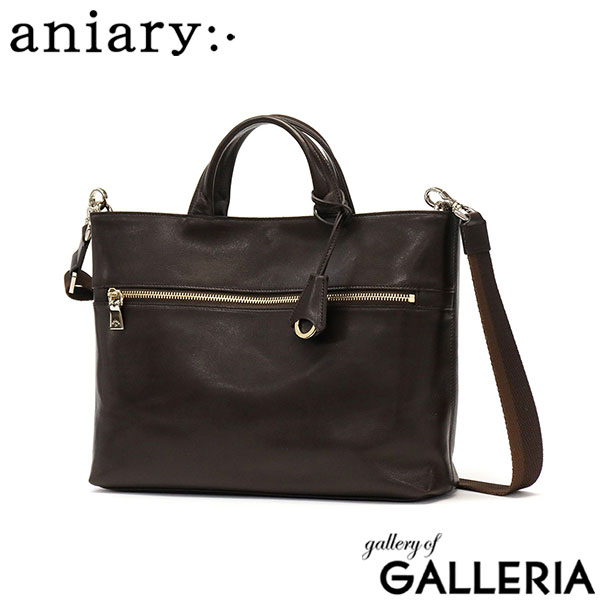 正規取扱店 アニアリ ショルダーバッグ aniary Antique Leather 2WAY バッグ トートバッグ 斜めがけ A4 本革 レザー 日本製 メンズ レディース 01-03011
