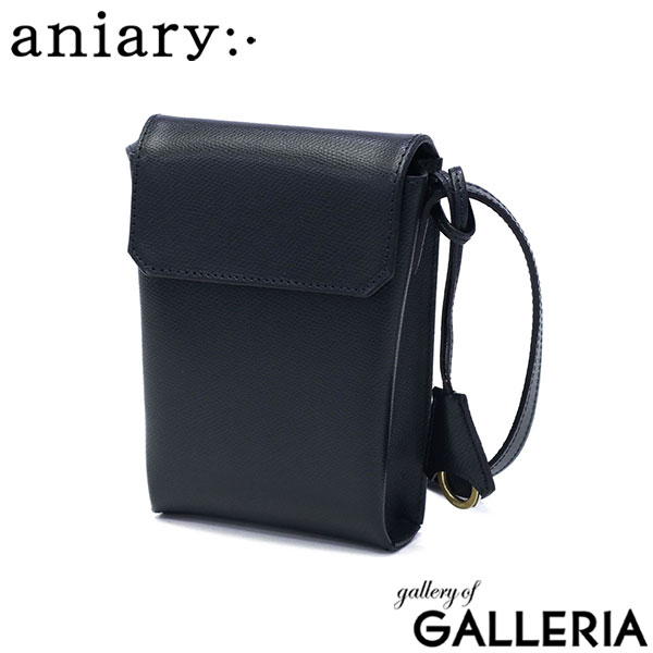 【正規取扱店】 アニアリ ショルダーバッグ メンズ レディース 斜めがけバッグ aniary ショルダー バッグ ミニショルダー 小さめ 斜めがけ 革 本革 ブランド 大人 シンプル 日本製 エス-フィルムレザー 33-03000