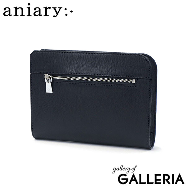 【正規取扱店】 アニアリ クラッチバッグ メンズ レディース 本革 結婚式 aniary クラッチ バッグ セカンドバッグ 手持ち 革 小さめ A5 L字ファスナー ビジネス 日本製 エス-フィルム レザー 33-08000