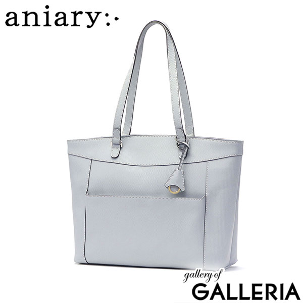 【正規取扱店】 アニアリ トートバッグ 大きめ B4 A4 メンズ レディース ファスナー付き aniary トート バッグ カジュアル 横型 自立 横 通勤 ビジネス ブランド 肩がけ 日本製 ジー-フィルム レザー 34-02000
