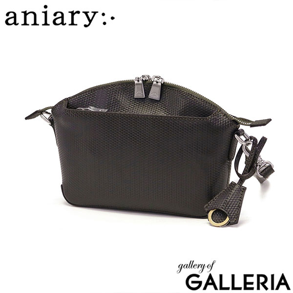 【正規取扱店】アニアリ ショルダーバッグ メンズ レディース 斜めがけバッグ ブランド aniary ミニショルダー 小さめ レザー 30代 40代 斜めがけ 大人 軽量 上品 ミニ 日本製 ジー-フィルム レザー 34-03000