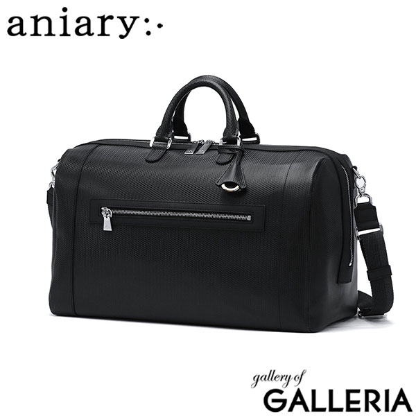 【正規取扱店】アニアリ ボストンバッグ メンズ レディース 旅行 aniary ボストン バッグ 2WAY ブランド おしゃれ ショルダーストラップ 斜めがけ 革 レザー 大人 上品 日本製 ジー-フィルム レザー 34-06000