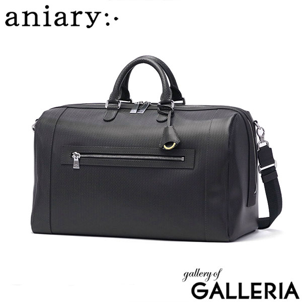 【正規取扱店】アニアリ ボストンバッグ メンズ レディース 旅行 aniary ボストン バッグ 2WAY ブランド おしゃれ ショルダーストラップ 斜めがけ 革 レザー 大人 上品 日本製 ジー-フィルム レザー 34-06000