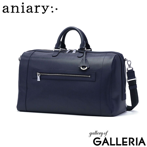 【正規取扱店】アニアリ ボストンバッグ メンズ レディース 旅行 aniary ボストン バッグ 2WAY ブランド おしゃれ ショルダーストラップ 斜めがけ 革 レザー 大人 上品 日本製 ジー-フィルム レザー 34-06000