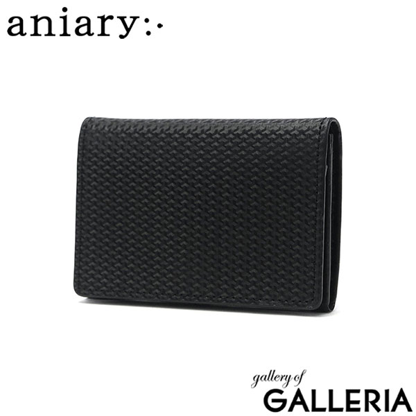 【正規取扱店】 アニアリ カードケース メンズ レディース スリム 本革 薄型 ブランド aniary 革 おしゃれ 二つ折り ギフト 大人 上品 30代 40代 日本製 ジー-フィルム レザー 34-20004