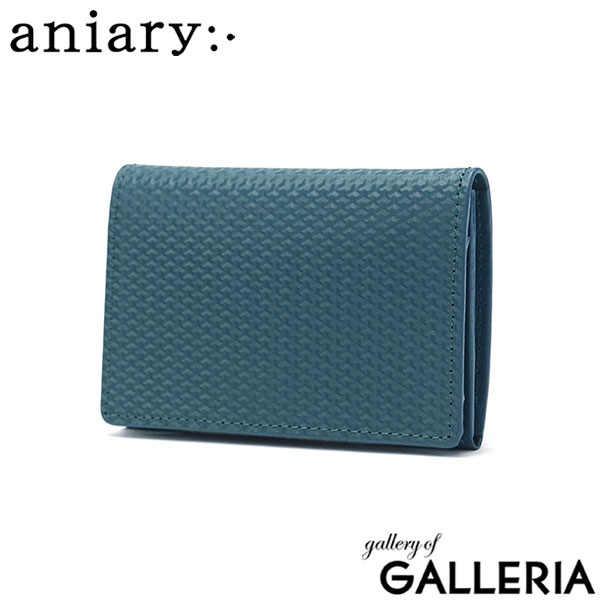 【正規取扱店】 アニアリ カードケース メンズ レディース スリム 本革 薄型 ブランド aniary 革 おしゃれ 二つ折り ギフト 大人 上品 30代 40代 日本製 ジー-フィルム レザー 34-20004