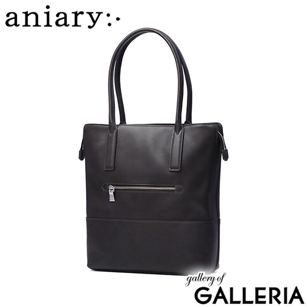 【正規取扱店】 アニアリ トートバッグ メンズ レディース ファスナー付き aniary ブランド トート バッグ 本革 革 レザー 縦型 縦 軽量 軽い 自立 通勤 ビジネス 日本製 A4 Artisan Leather Tote 36-02000