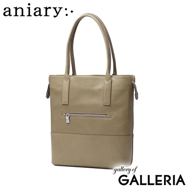 【正規取扱店】 アニアリ トートバッグ メンズ レディース ファスナー付き aniary ブランド トート バッグ 本革 革 レザー 縦型 縦 軽量 軽い 自立 通勤 ビジネス 日本製 A4 Artisan Leather Tote 36-02000