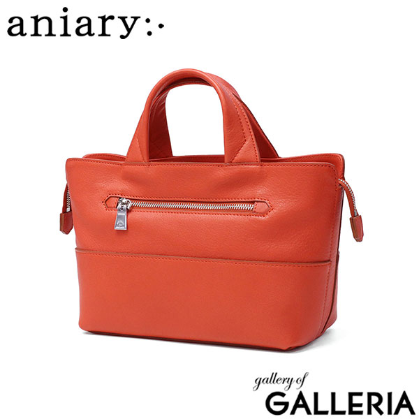 【正規取扱店】 アニアリ トートバッグ レディース メンズ ファスナー付き aniary ブランド トート バッグ 本革 革 レザー 横型 舟形 ミニトート 小さめ 軽量 軽い 日本製 A5 Artisan Leather Tote 36-02001