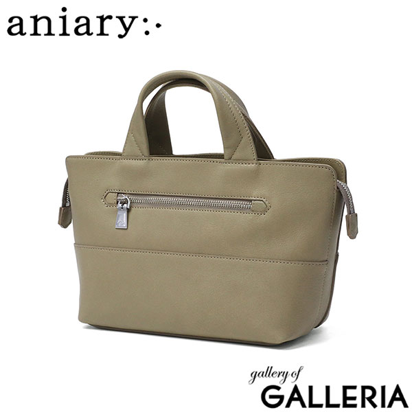 【正規取扱店】 アニアリ トートバッグ レディース メンズ ファスナー付き aniary ブランド トート バッグ 本革 革 レザー 横型 舟形 ミニトート 小さめ 軽量 軽い 日本製 A5 Artisan Leather Tote 36-02001