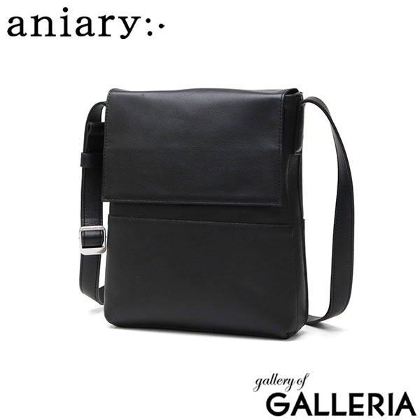【正規取扱店】 アニアリ ショルダーバッグ メンズ レディース aniary ブランド 斜めがけ バッグ 本革 革 レザー 縦型 軽量 軽い おしゃれ 小さめ フラップ 旅行 日本製 B5 Artisan Leather Shoulder 36-03000