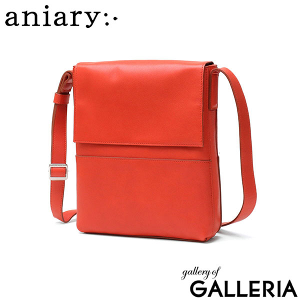 【正規取扱店】 アニアリ ショルダーバッグ メンズ レディース aniary ブランド 斜めがけ バッグ 本革 革 レザー 縦型 軽量 軽い おしゃれ 小さめ フラップ 旅行 日本製 B5 Artisan Leather Shoulder 36-03000
