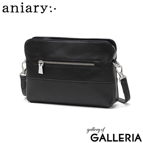 【正規取扱店】 アニアリ ショルダーバッグ メンズ レディース aniary 斜めがけ ミニショルダー ブランド バッグ 本革 革 レザー 横型 軽量 軽い おしゃれ 小さめ 日本製 A5 Artisan Leather Shoulder 36-03001