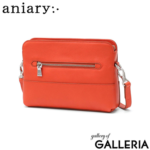 【正規取扱店】 アニアリ ショルダーバッグ メンズ レディース aniary 斜めがけ ミニショルダー ブランド バッグ 本革 革 レザー 横型 軽量 軽い おしゃれ 小さめ 日本製 A5 Artisan Leather Shoulder 36-03001