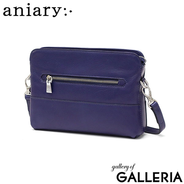 【正規取扱店】 アニアリ ショルダーバッグ メンズ レディース aniary 斜めがけ ミニショルダー ブランド バッグ 本革 革 レザー 横型 軽量 軽い おしゃれ 小さめ 日本製 A5 Artisan Leather Shoulder 36-03001