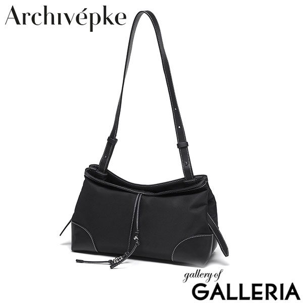 アーカイブエプク ショルダーバッグ レディース Archivepke 肩掛け ハンドバッグ 軽量 軽い 手持ち 上品 小さめ 小さい コンパクト 横型 可愛い 大人 ミニ ブランド おしゃれ Merge bag OVBAX25107