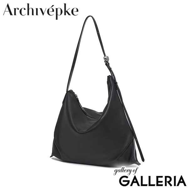 アーカイブエプク トートバッグ レディース ファスナー付き Archivepke レザー 革 肩掛け ハンドバッグ 軽量 軽い 手持ち 上品 可愛い おしゃれ ショルダー シンプル B5 Luv luna bag (Leather) OVBAX25011