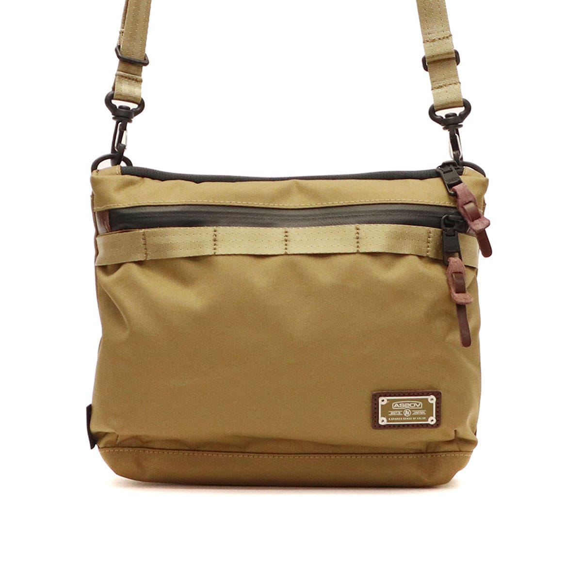 【正規品1年保証】アッソブ サコッシュ AS2OV ショルダーバッグ 斜めがけ SACOCHE CORDURA DOBBY305Dミニショルダーメンズ レディース ASSOV 061417