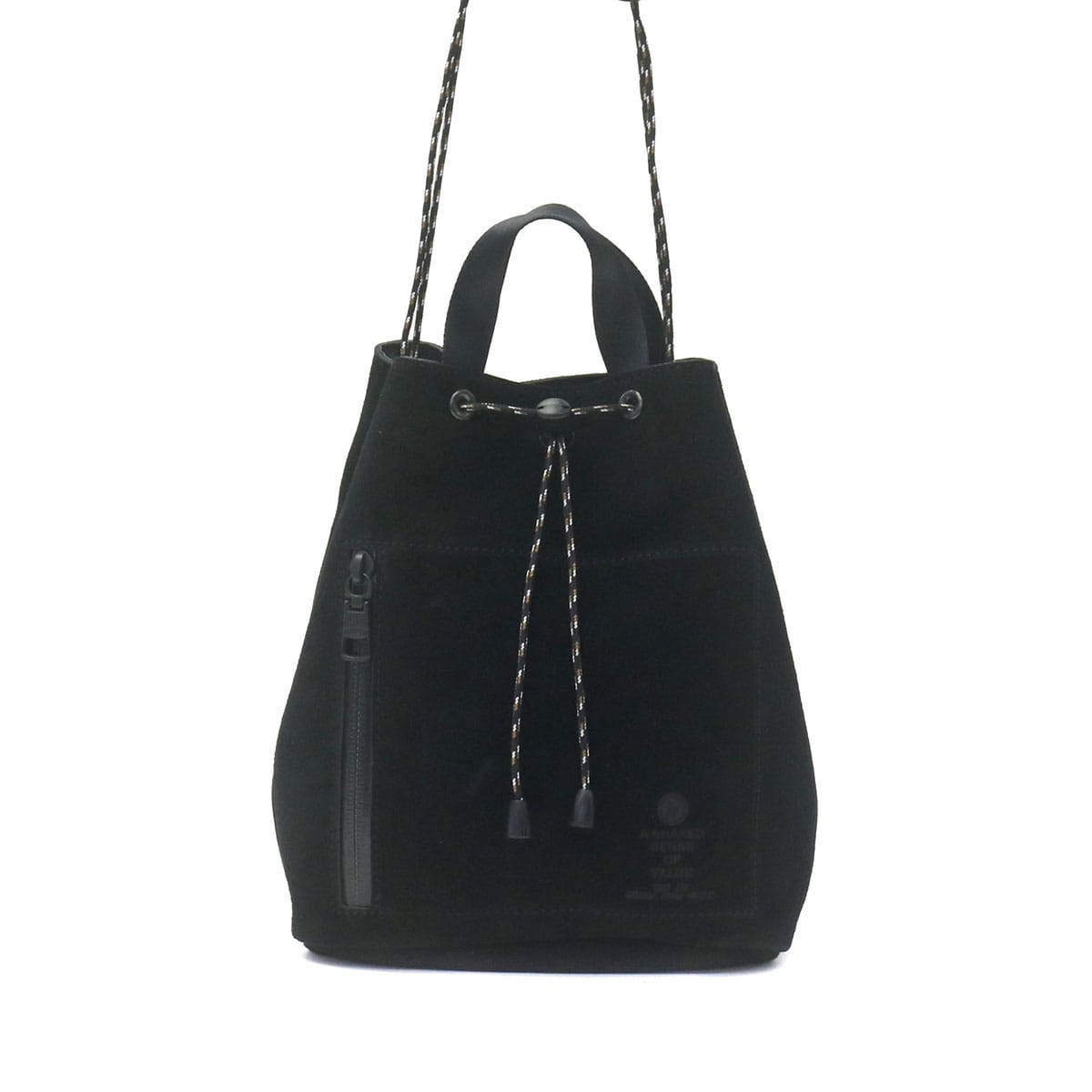 【正規品1年保証】アッソブ ショルダー AS2OV 巾着 2WAY ショルダーバッグ WATER PROOF SUEDEウォータープルーフスエードドローストリングバッグ DRAWSTRING BAG メンズ レディース ASSOV 091754