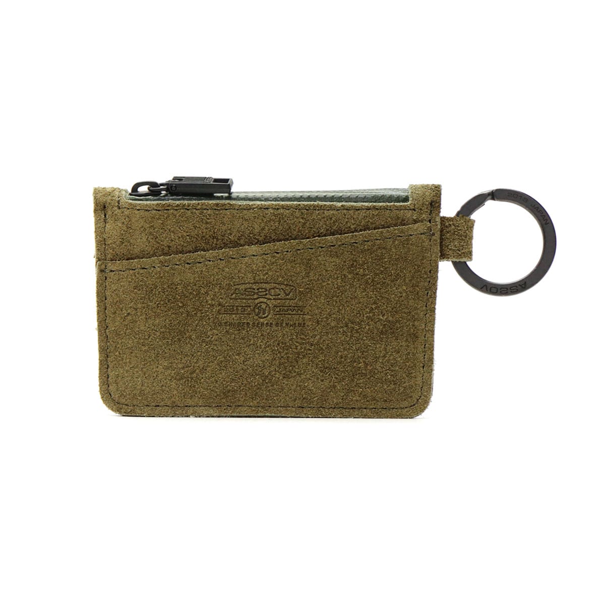 【正規品1年保証】アッソブ コインケース AS2OV 財布 小銭入れ ミニ財布 WATER PROOF SUEDE ウォータープルーフスエード COIN CASE キーケース メンズ レディース ASSOV 091756