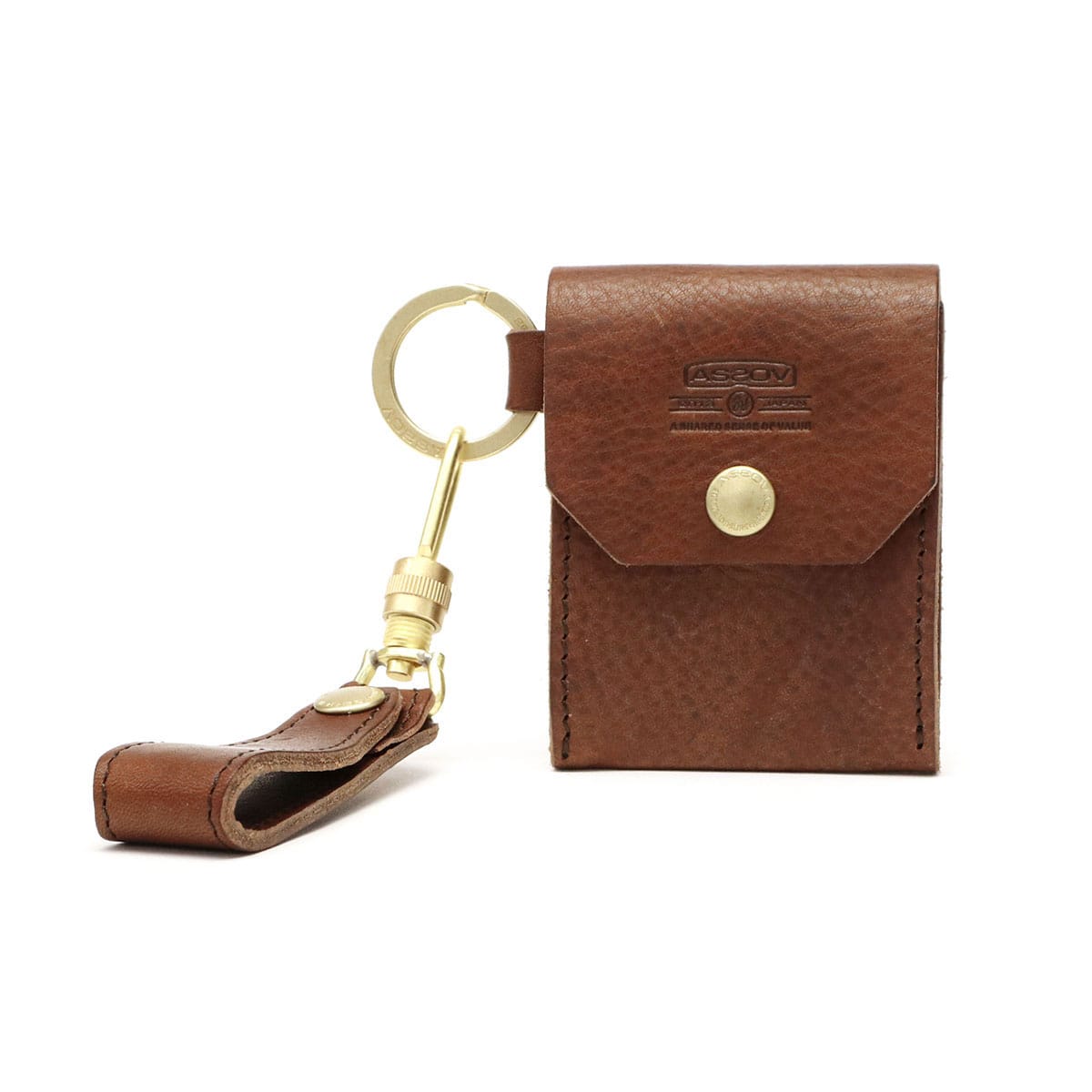 【セール】【正規品1年保証】アッソブ 財布 AS2OV コインケース レザー アッソヴ OILED SHRINK LEATHER COIN CASE 小銭入れ本革 メンズ レディース ASSOV 101406