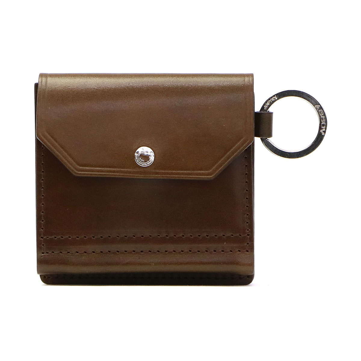 【セール】【正規品1年保証】アッソブ 財布 AS2OV マネークリップ レザー アッソヴ OILED ANTIEQUE LEATHER MONEY CLIPサイフ 本革 メンズ レディース ASSOV 041902