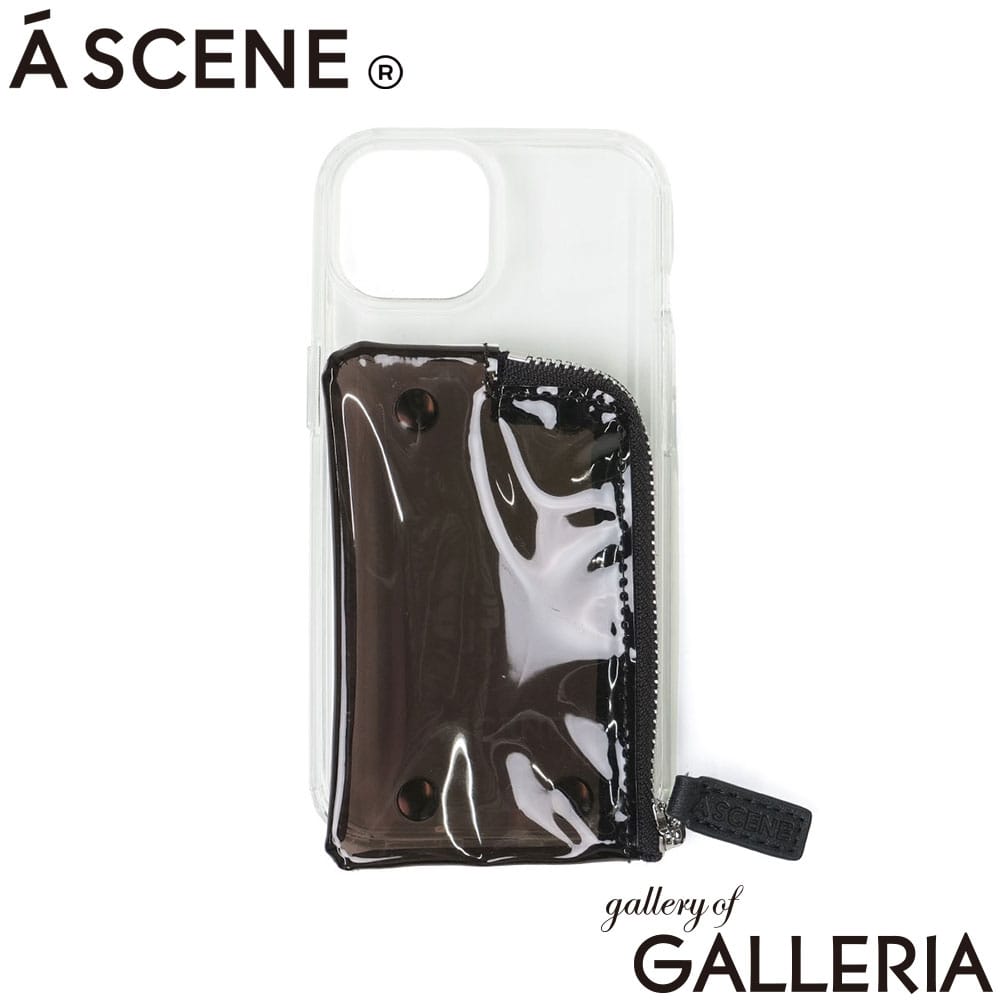 A SCENE エーシーン スマホケース アイフォン アイフォンケース 14_16eサイズ 15サイズ 15Proサイズ 15ProMaxサイズ 16サイズ 16Proサイズ 16ProMaxサイズ 17サイズ 17Proサイズ 17ProMaxサイズ iPhone ブランド シンプル おしゃれ PVC clear case