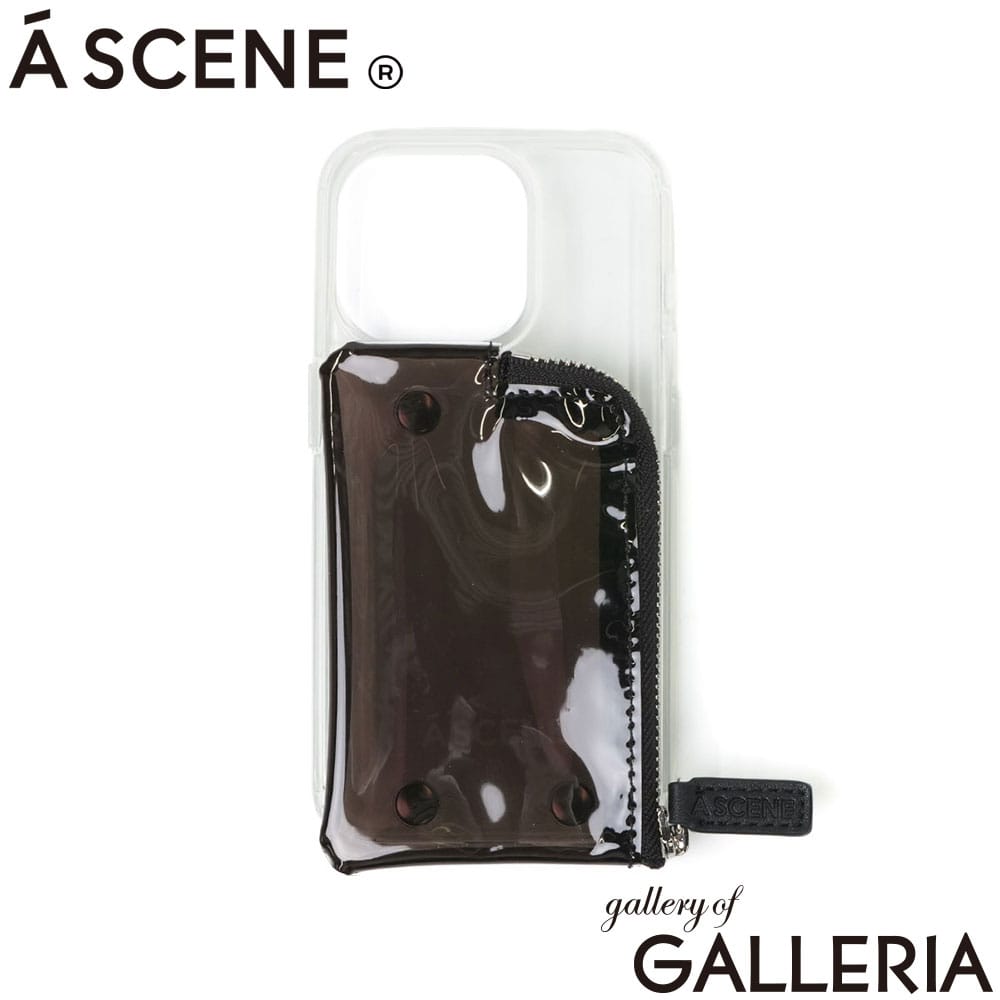 A SCENE エーシーン スマホケース アイフォン アイフォンケース 14_16eサイズ 15サイズ 15Proサイズ 15ProMaxサイズ 16サイズ 16Proサイズ 16ProMaxサイズ 17サイズ 17Proサイズ 17ProMaxサイズ iPhone ブランド シンプル おしゃれ PVC clear case