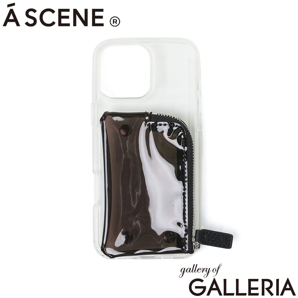 A SCENE エーシーン スマホケース アイフォン アイフォンケース 14_16eサイズ 15サイズ 15Proサイズ 15ProMaxサイズ 16サイズ 16Proサイズ 16ProMaxサイズ 17サイズ 17Proサイズ 17ProMaxサイズ iPhone ブランド シンプル おしゃれ PVC clear case