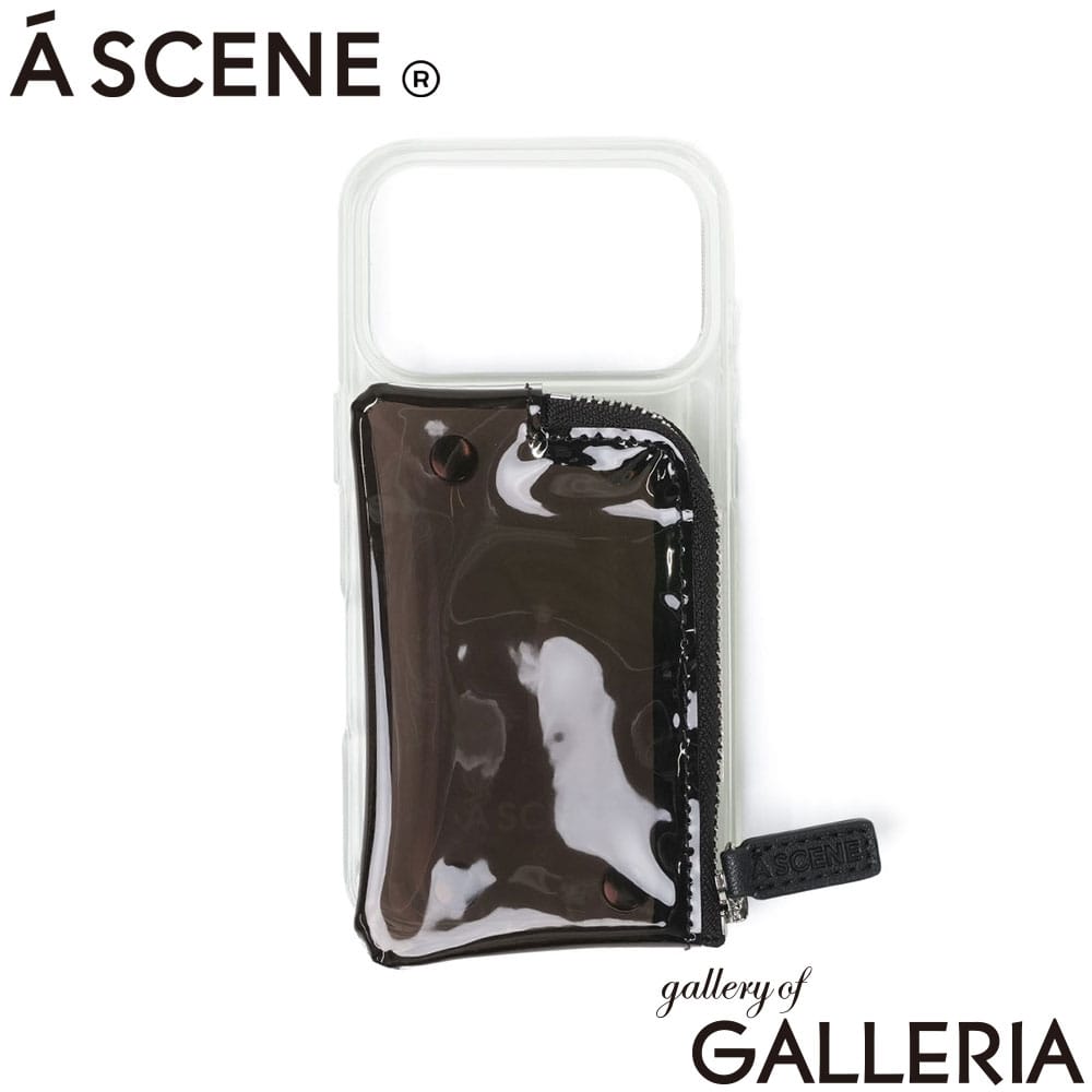 A SCENE エーシーン スマホケース アイフォン アイフォンケース 14_16eサイズ 15サイズ 15Proサイズ 15ProMaxサイズ 16サイズ 16Proサイズ 16ProMaxサイズ 17サイズ 17Proサイズ 17ProMaxサイズ iPhone ブランド シンプル おしゃれ PVC clear case