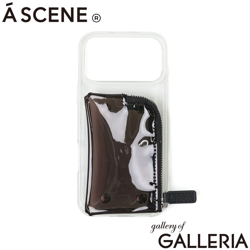 A SCENE エーシーン スマホケース アイフォン アイフォンケース 14_16eサイズ 15サイズ 15Proサイズ 15ProMaxサイズ 16サイズ 16Proサイズ 16ProMaxサイズ 17サイズ 17Proサイズ 17ProMaxサイズ iPhone ブランド シンプル おしゃれ PVC clear case