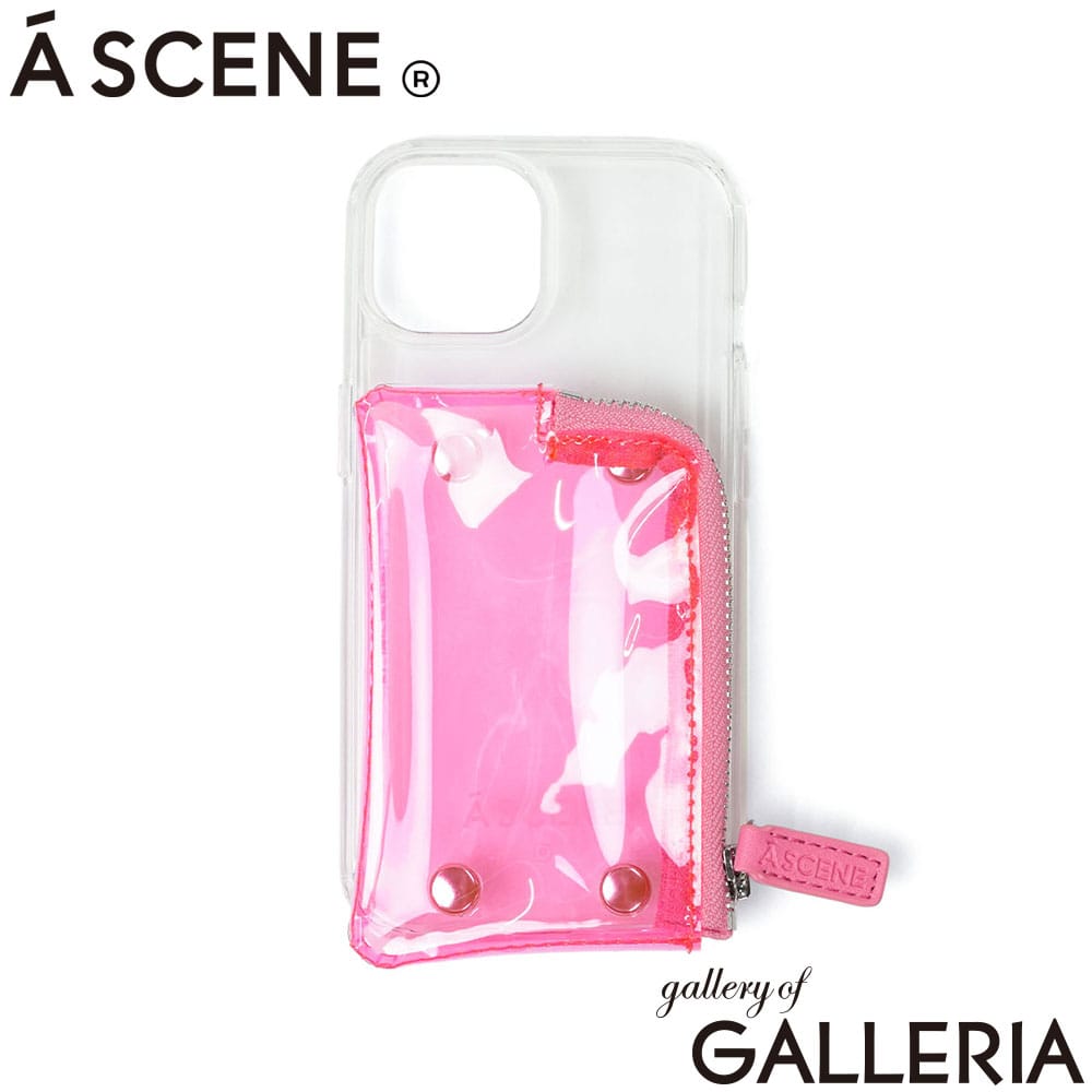 A SCENE エーシーン スマホケース アイフォン アイフォンケース 14_16eサイズ 15サイズ 15Proサイズ 15ProMaxサイズ 16サイズ 16Proサイズ 16ProMaxサイズ 17サイズ 17Proサイズ 17ProMaxサイズ iPhone ブランド シンプル おしゃれ PVC clear case