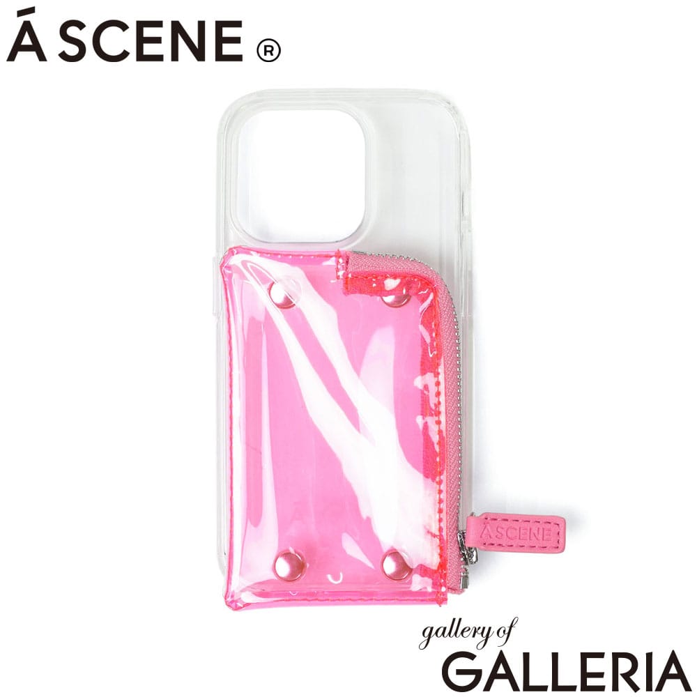 A SCENE エーシーン スマホケース アイフォン アイフォンケース 14_16eサイズ 15サイズ 15Proサイズ 15ProMaxサイズ 16サイズ 16Proサイズ 16ProMaxサイズ 17サイズ 17Proサイズ 17ProMaxサイズ iPhone ブランド シンプル おしゃれ PVC clear case