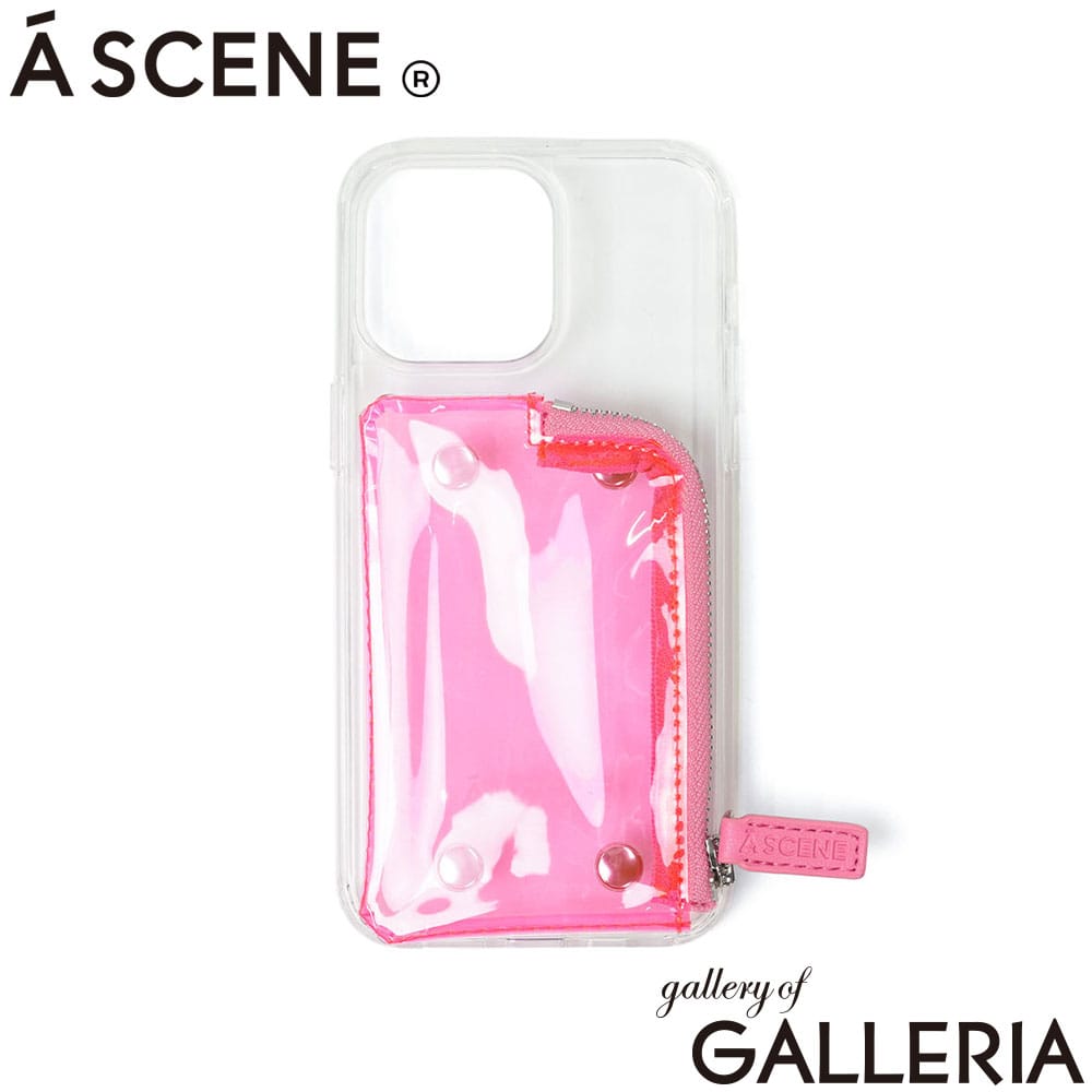 A SCENE エーシーン スマホケース アイフォン アイフォンケース 14_16eサイズ 15サイズ 15Proサイズ 15ProMaxサイズ 16サイズ 16Proサイズ 16ProMaxサイズ 17サイズ 17Proサイズ 17ProMaxサイズ iPhone ブランド シンプル おしゃれ PVC clear case