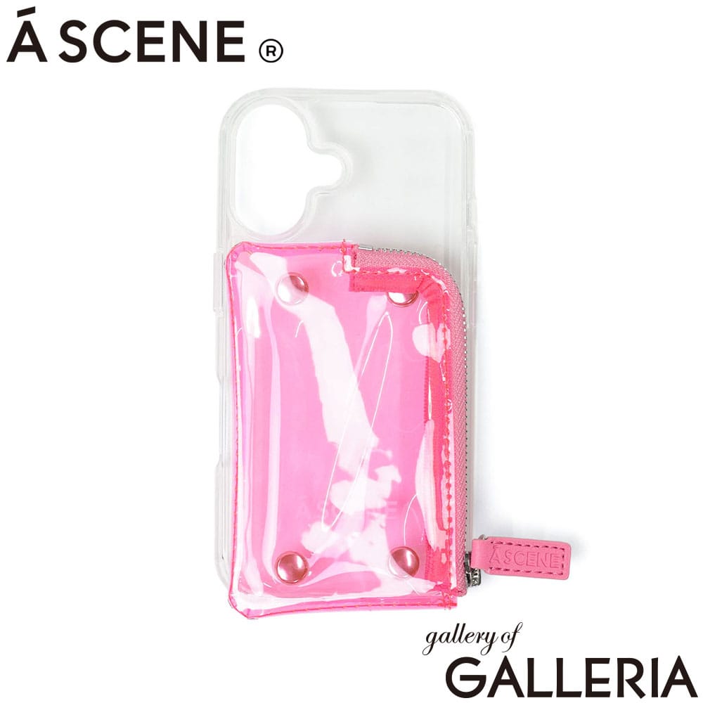A SCENE エーシーン スマホケース アイフォン アイフォンケース 14_16eサイズ 15サイズ 15Proサイズ 15ProMaxサイズ 16サイズ 16Proサイズ 16ProMaxサイズ 17サイズ 17Proサイズ 17ProMaxサイズ iPhone ブランド シンプル おしゃれ PVC clear case